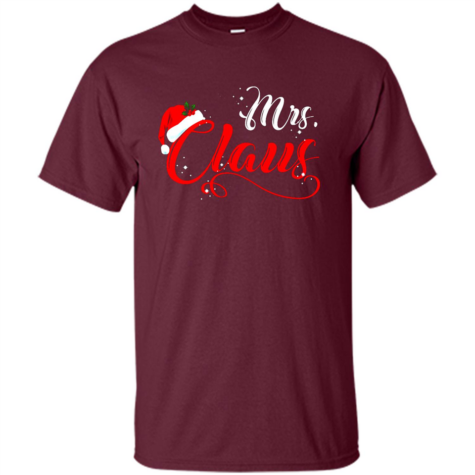 Mrs. Claus Santa Claus Merry Xmas T-Shirt - Shirt