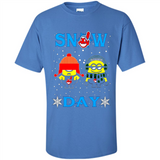 Snow Day Shirt For Cleveland Indians Vs Minion Fans pingpong