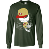 Jack Skellington The Nightmare Before Christmas-49ers Football - Long Sleeve T-Shirt