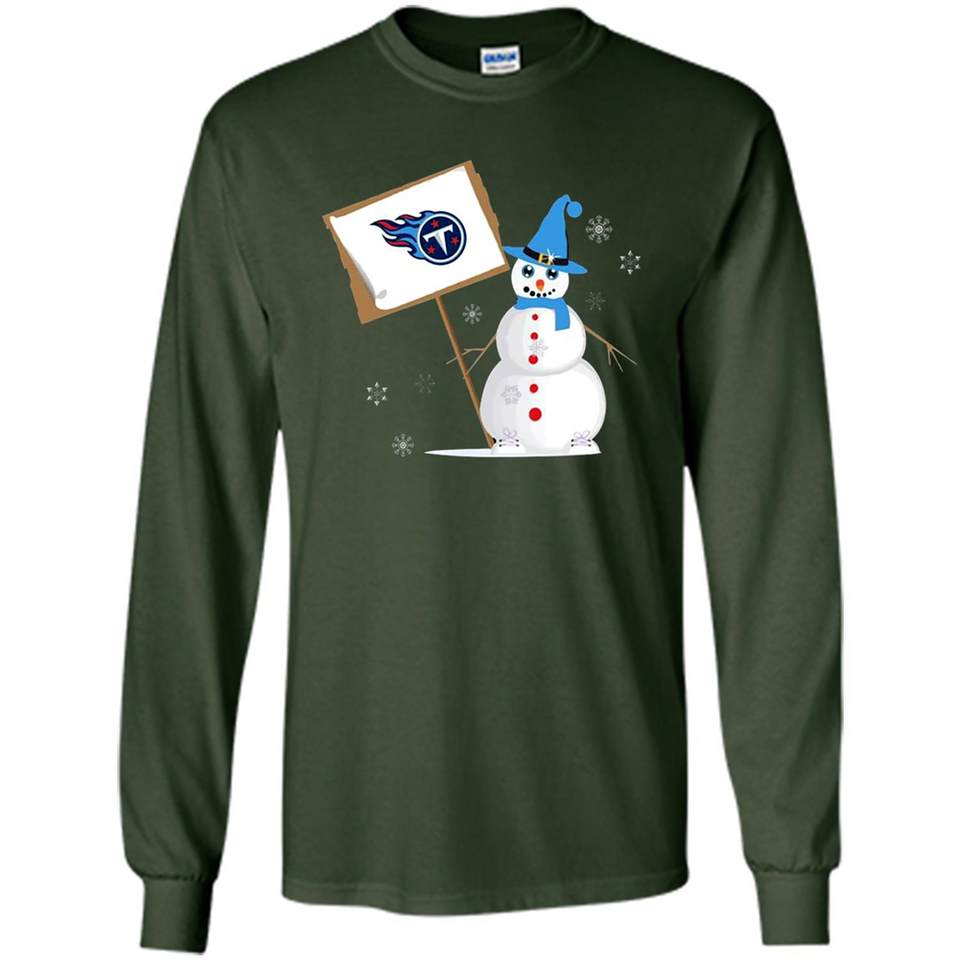 Tennessee Titans Snowman Funny