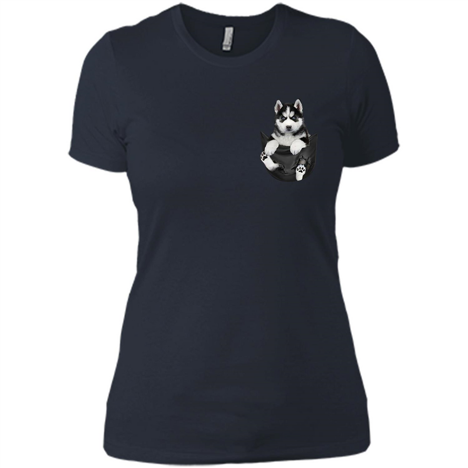 Husky Pocket - Ladies' Boyfriend T-Shirt