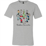 Snoopy Christmas Time Is Here Sporty T-Shirt - Canvas Unisex T-Shirt