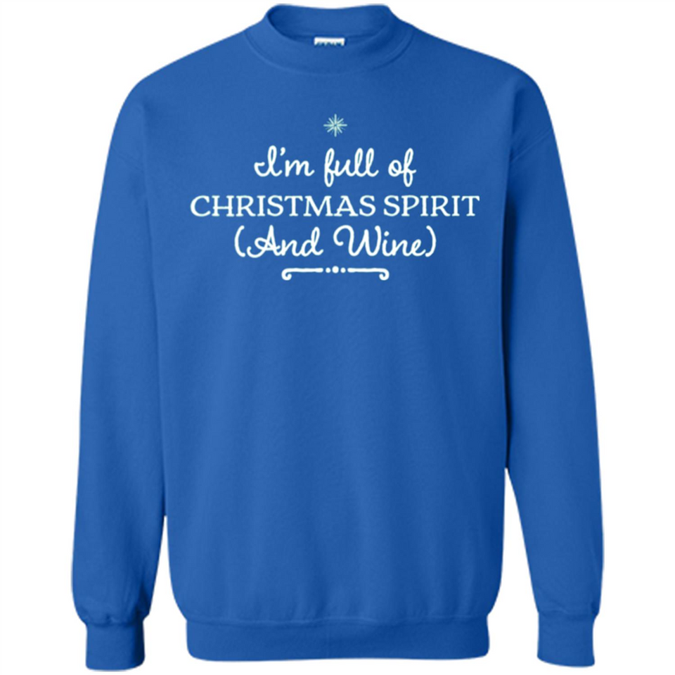 Christmas Tshirt for Women - Christmas Wine