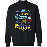 Nightmare Before Christmas Shirt - Sally Glitter Shirt - Every Queen needs a King PINGPONG