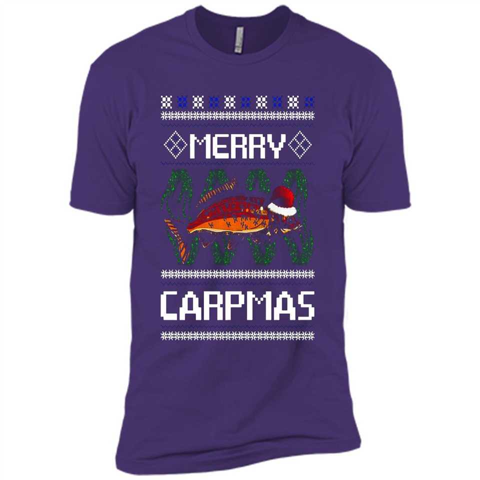 Santa Claus Carpmas Merry Carpmas Christmas Sweater PINGPONG - Premium Short Sleeve T-Shirt