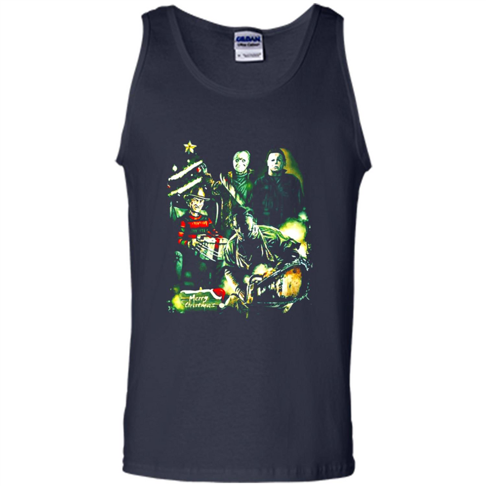 Merry Halloween Christmas Jason Michael Myers Leather Face Freddy PINGPONG