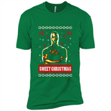Christmas Ugly Sweater Floyd Mayweather Sweet Christmas - Premium Short Sleeve T-Shirt