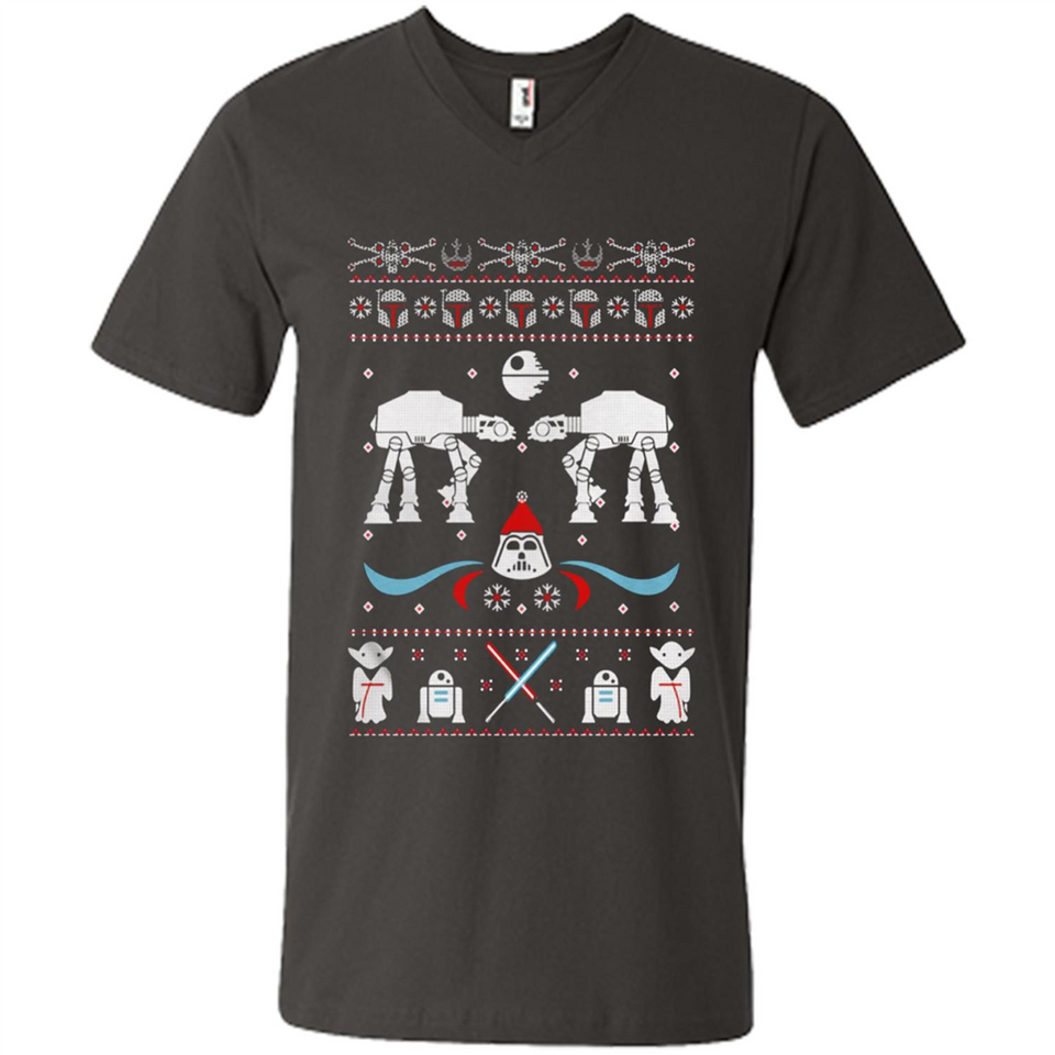 Star Wars Icons Funny Ugly Christmas - Men's V-Neck
