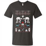 Star Wars Icons Funny Ugly Christmas - Men's V-Neck