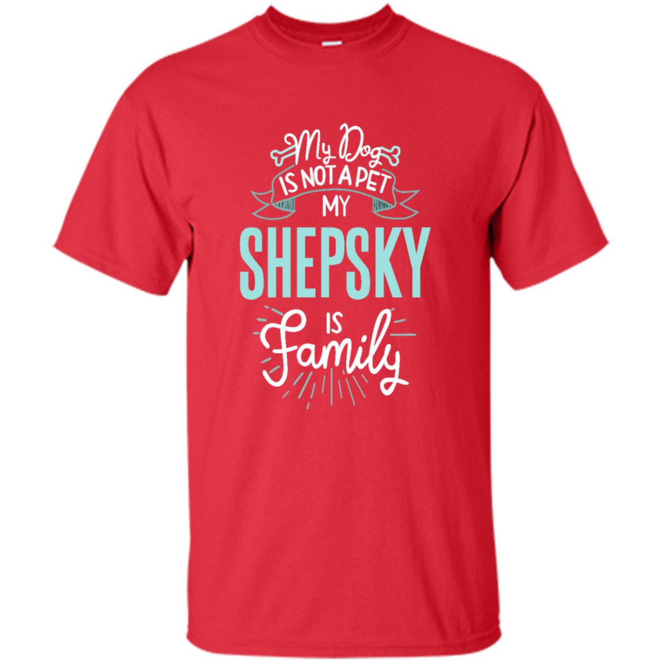Shepsky Shirt Family Dog