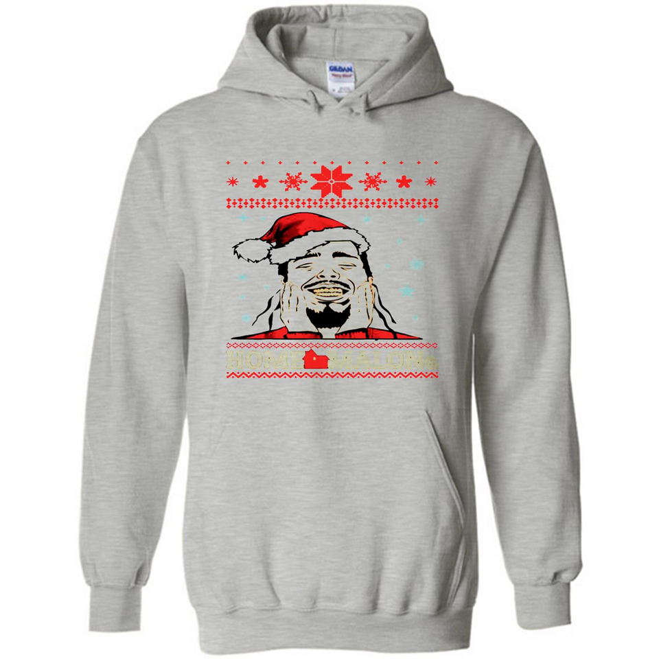 Home Malone Christmas Sweater PINGPONG - Hoodie