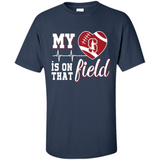 Stanford Cardinal Football My Heart is on that Field - Shirt