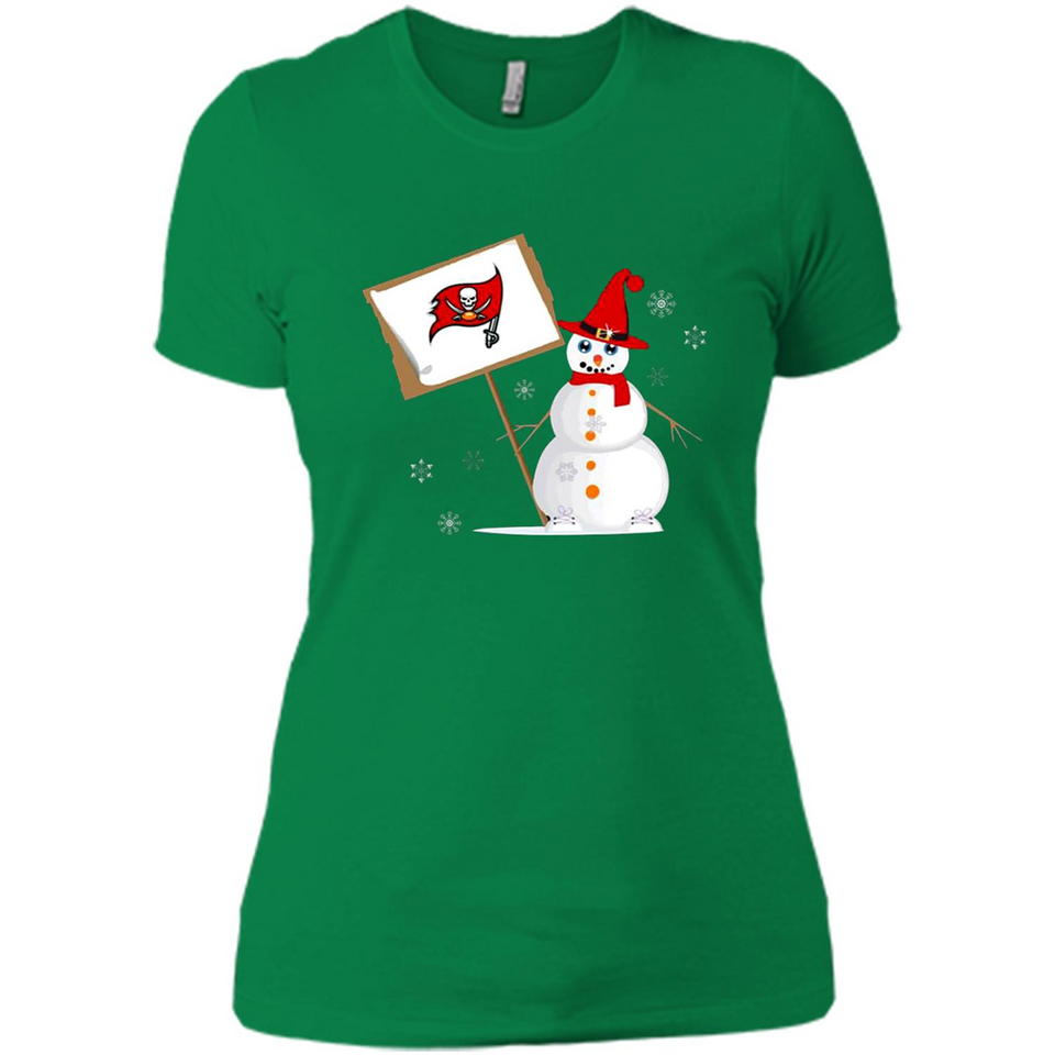 Tampa Bay Buccaneers Snowman Funny
