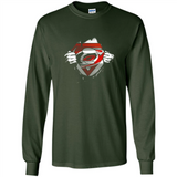 Carolina Hurricanes And Superman Fans - Long Sleeve T-Shirt
