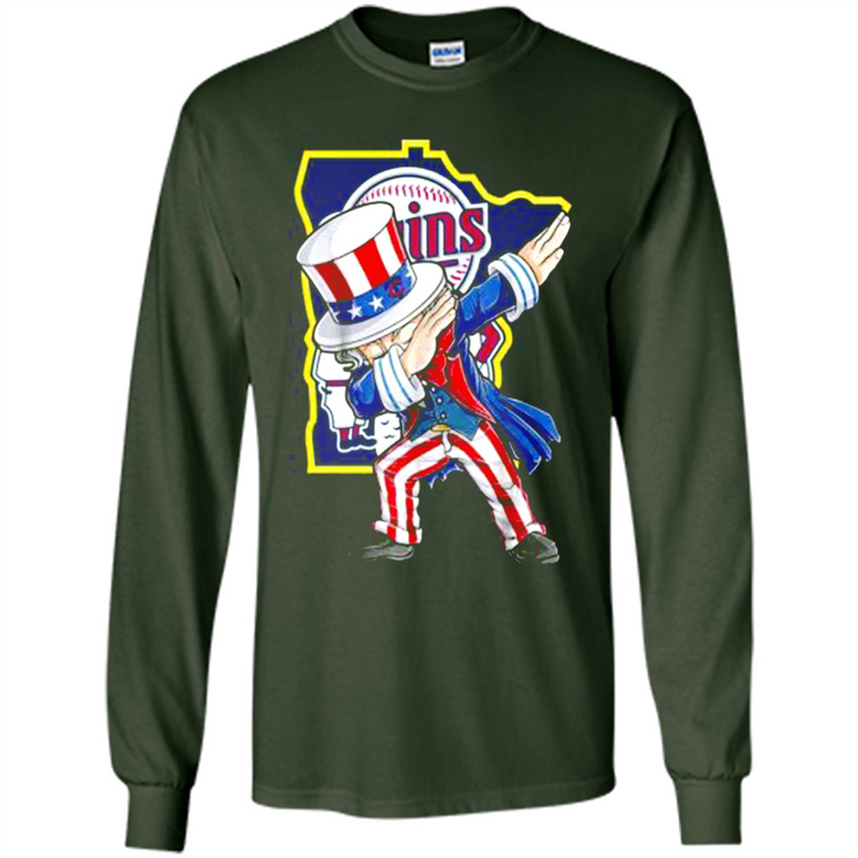 MLB MINNESOTA TWINS UNCLE SAM DABBING INDEPENDENCE DAY