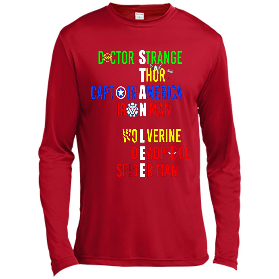 RIP Stan Lee Doctor Strange Thor Caption America Iron Man Shirt PINGPONG - Canvas Long Sleeve T-Shirt