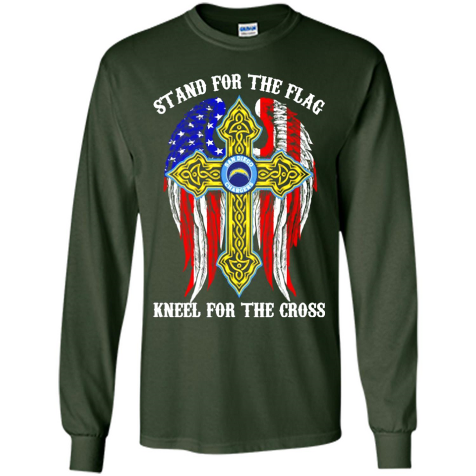 Chargers - stand for the flag kneel for the cross
