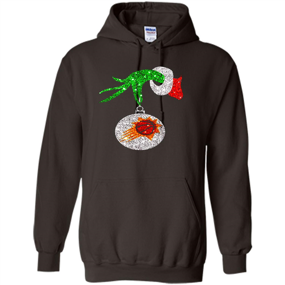 Amazing Phoenix Sun Glitter Grinch Monogram Ornament Christmas Gift - Hoodie
