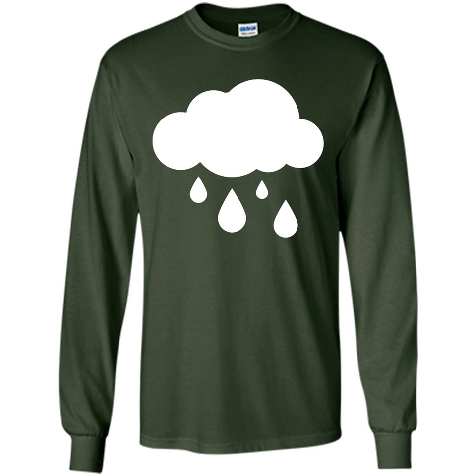 Rain Graphic Funny Black mugs PINGPONG - Long Sleeve T-Shirt