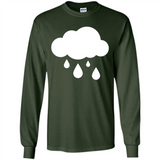 Rain Graphic Funny Black mugs PINGPONG - Long Sleeve T-Shirt