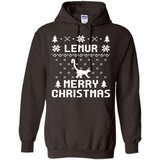 Vintage Tee For Women Men Graphic Shirts Lemur Ugly Christmas Sweater - Hoodie