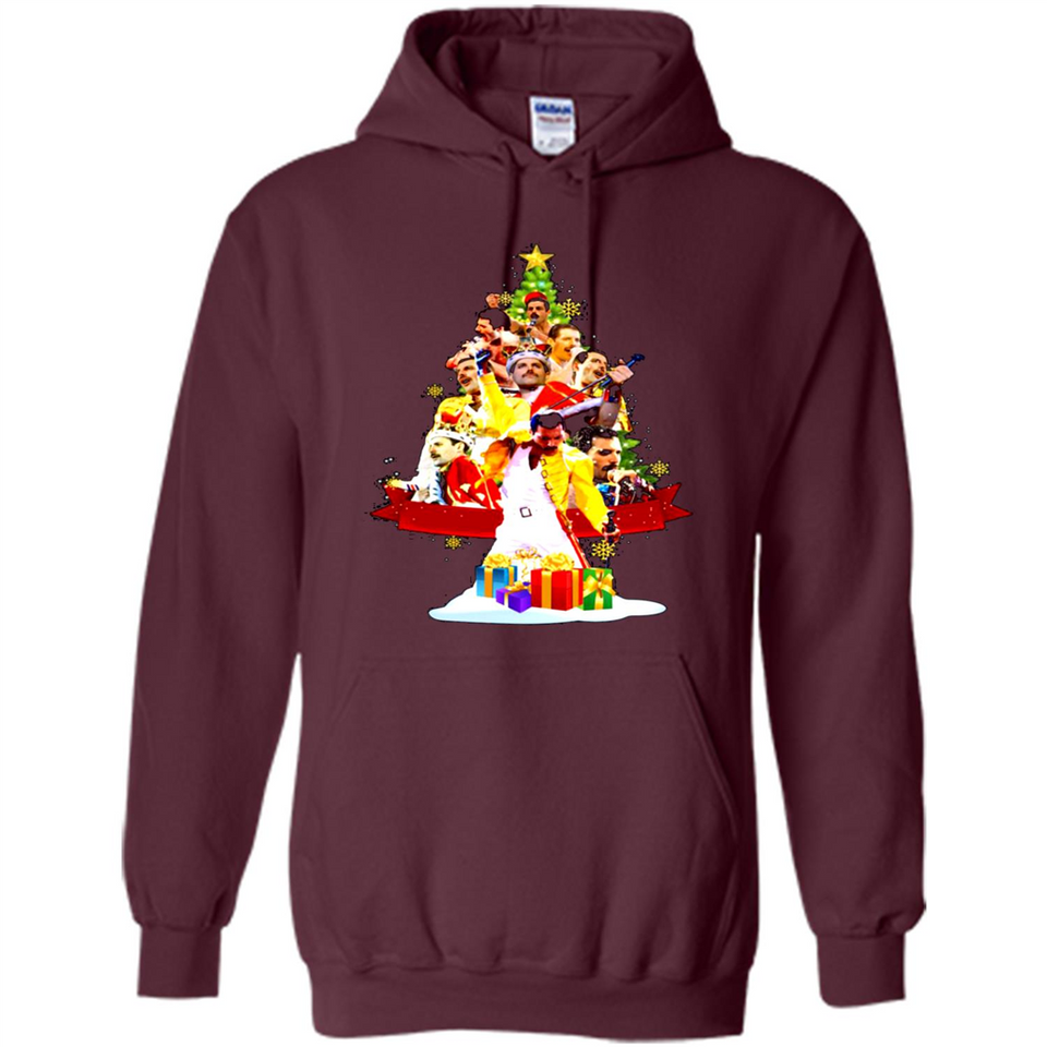 Freddie Mercury Christmas Tree Sweatshirt PING PONG