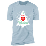 This Guy Loves Christmas Shirt - Premium Short Sleeve T-Shirt