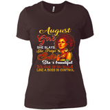 August Girl She Slays She Prays Beautiful Birthday PINGPONG