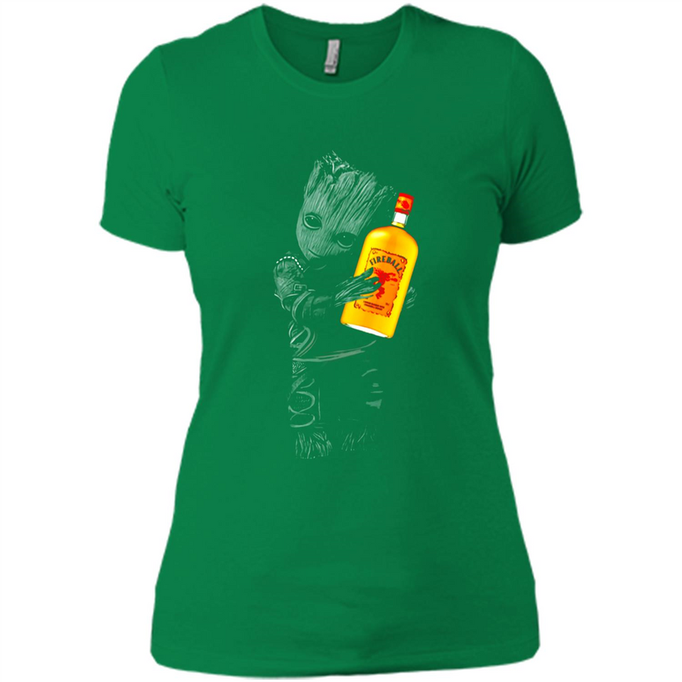Groot hug Fireball Cinnamon Whisky PING PONG