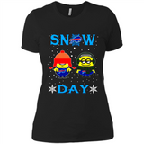Snow Day Shirt For Buffalo Bills Vs Minion Fans pingpong