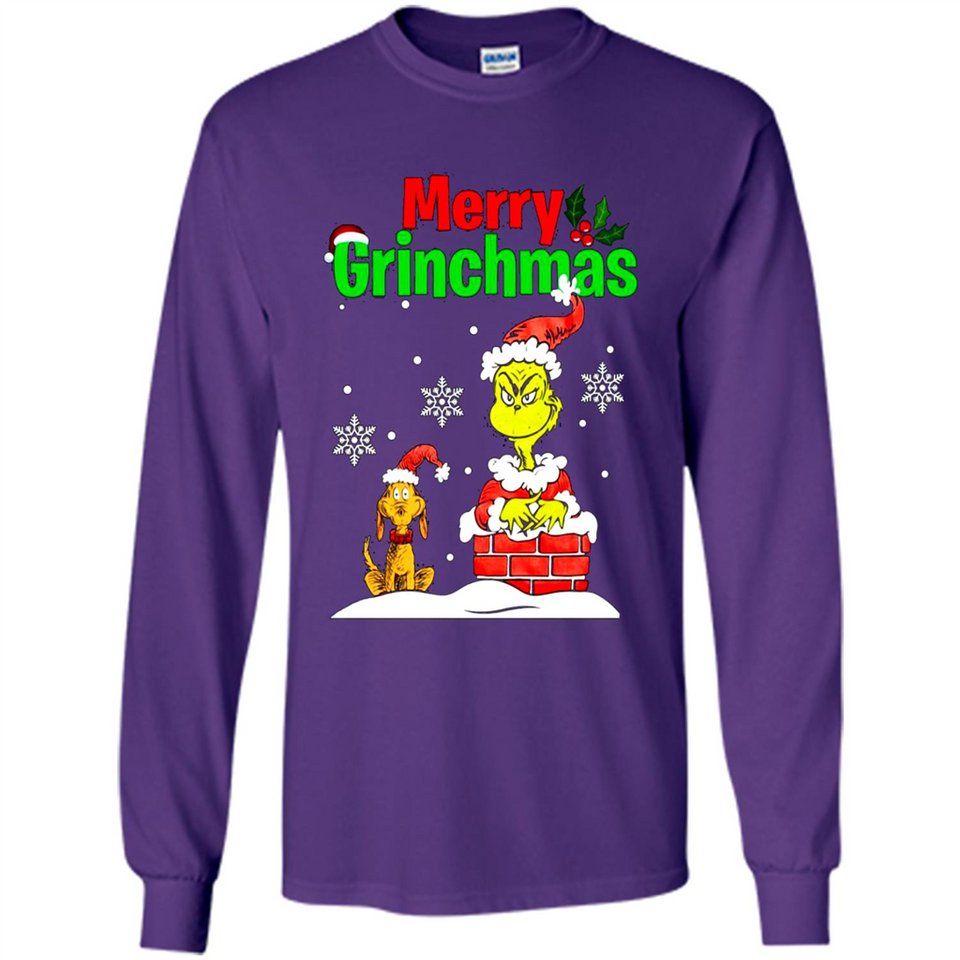 Merry Grinchmas Not Merry Christmas sweater PINGPONG