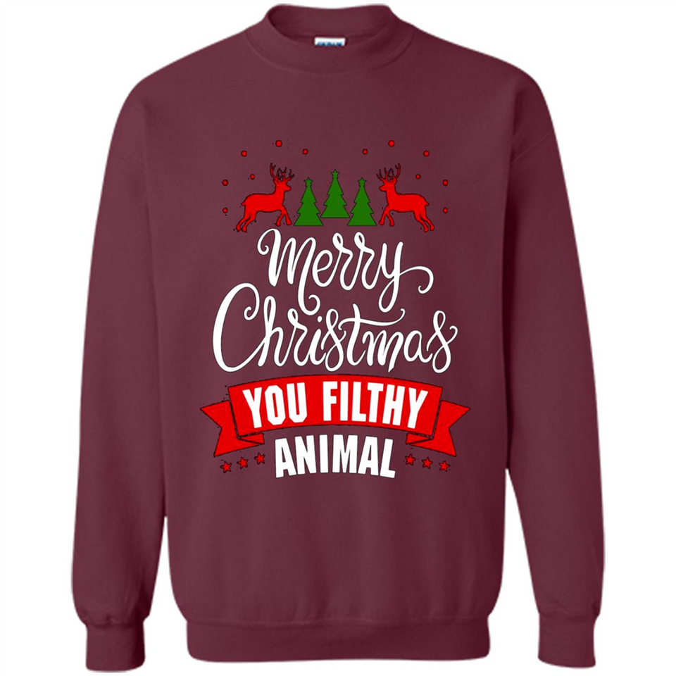 Merry Christmas You Filthy Animal PINGPONG