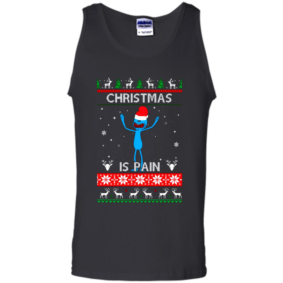 Mr Meeseeks Christmas Is Pain – Rick and Morty Christmas Sweater PINGPONG