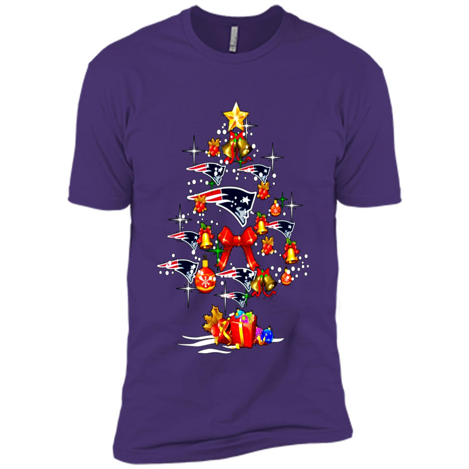 New England Patriots Christmas Tree sweater PINGPONG