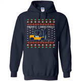Merry Christmas Forklift ugly sweatshirt PINGPONG