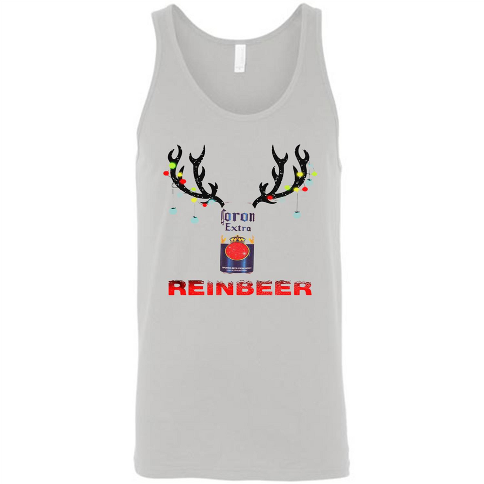 Corona Extra reinbeer Christmas - Canvas Unisex Tank