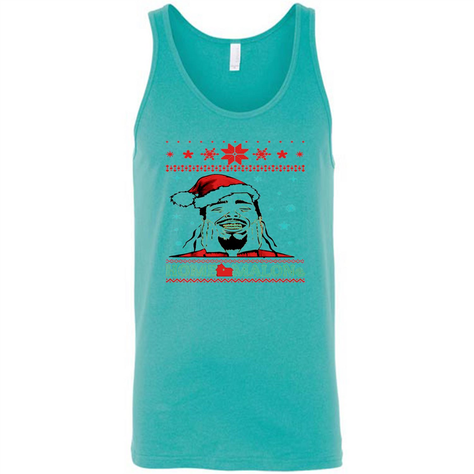 Home Malone Christmas Sweater PINGPONG - Canvas Unisex Tank