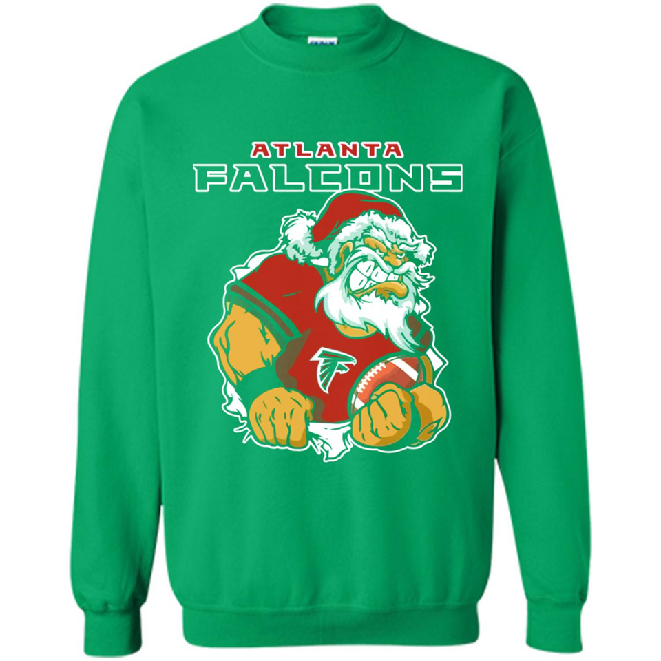 Grumpy Santa Claus Atlanta Falcons Football Team PINGPONG