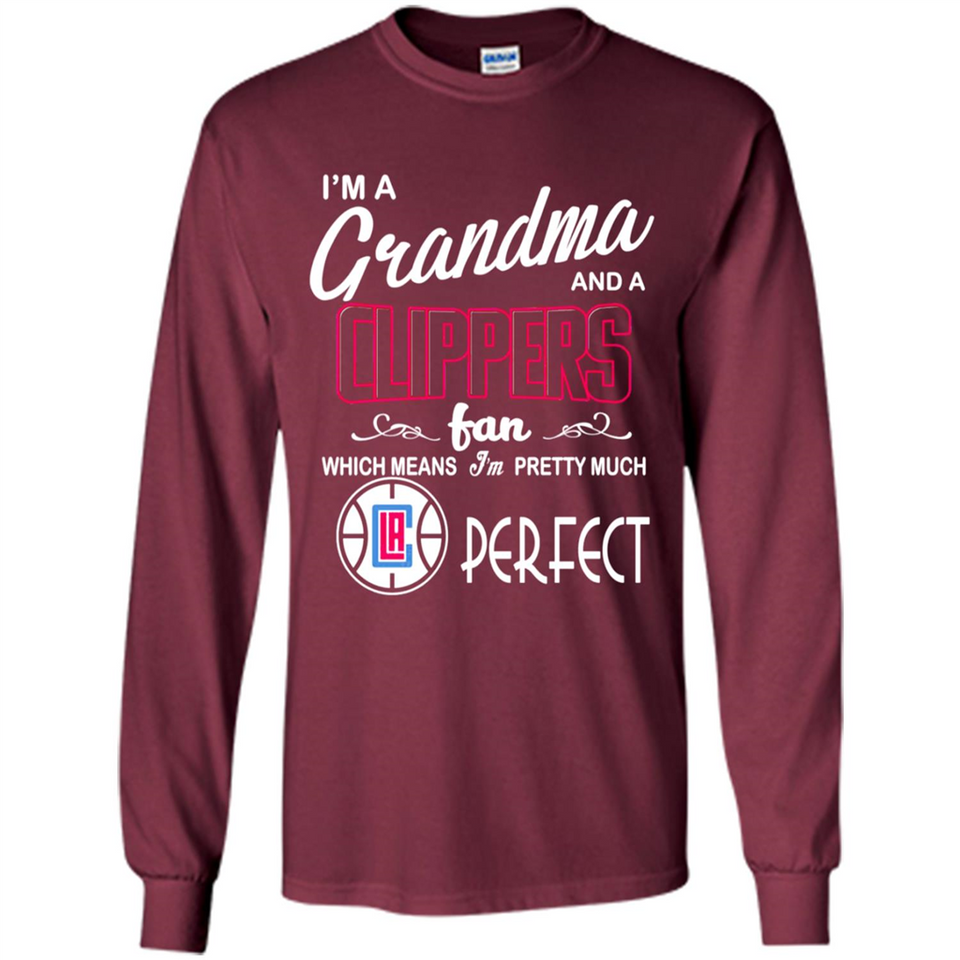 I'M A Grandma And A Los Angeles Clippers Fans
