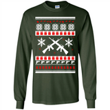 Rifle I Want Rifle Guns For Christmas ugly - Long Sleeve T-Shirt