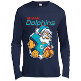 Grumpy Santa Claus Miami Dolphins Football Team PINGPONG