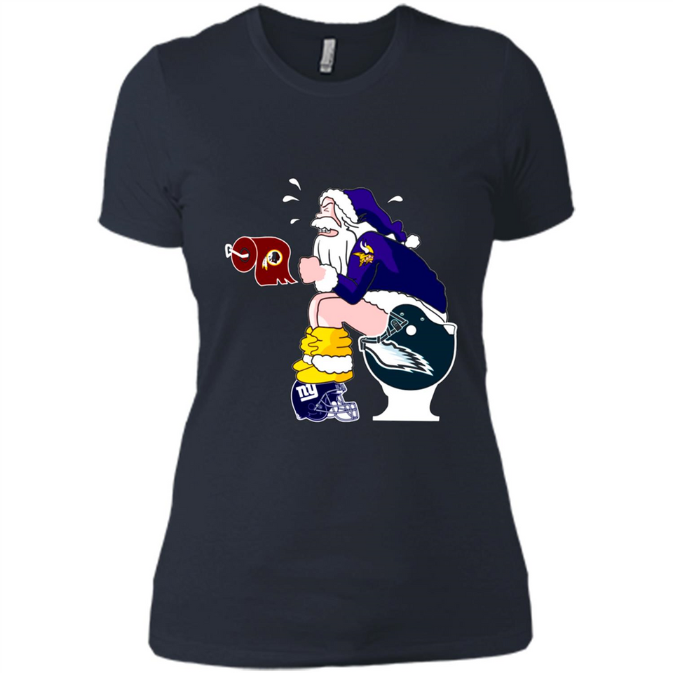 Minnesota Vikings Toilet Santa Claus PINGPONG