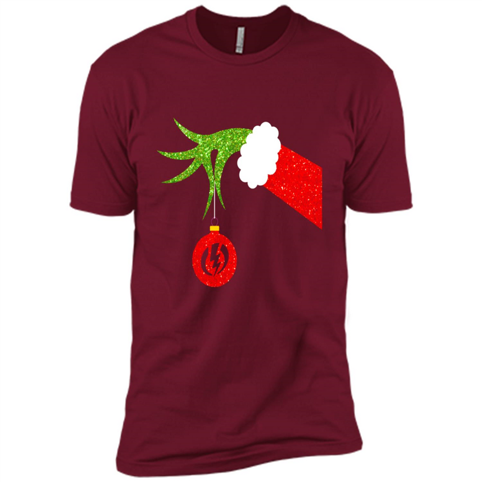 Funny Grinch Hand Holding Electric Ornament Christmas PING PONG