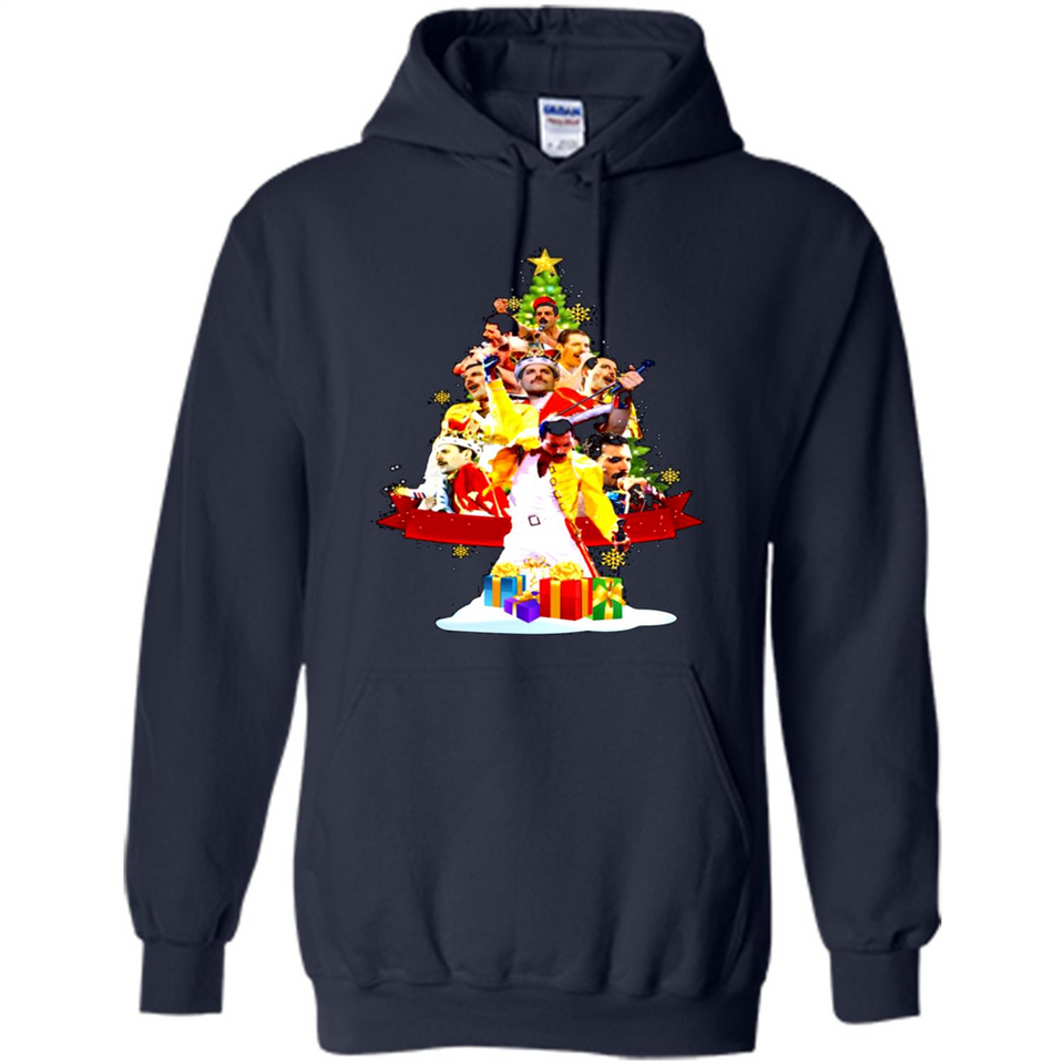 Freddie Mercury Christmas Tree Sweatshirt PING PONG