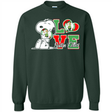 Snoopy loves NBA Boston Celtics - Sweatshirt