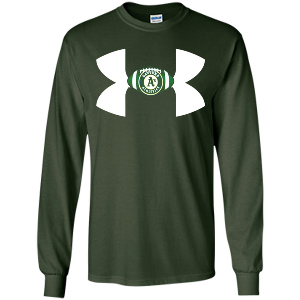 Oakland Athletics Under Armour Logo - Long Sleeve T-Shirt