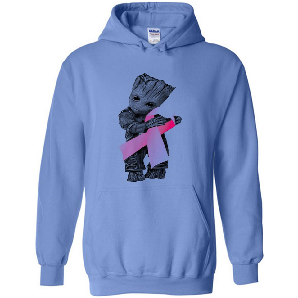 Groot Hug Breast Cancer - Hoodie