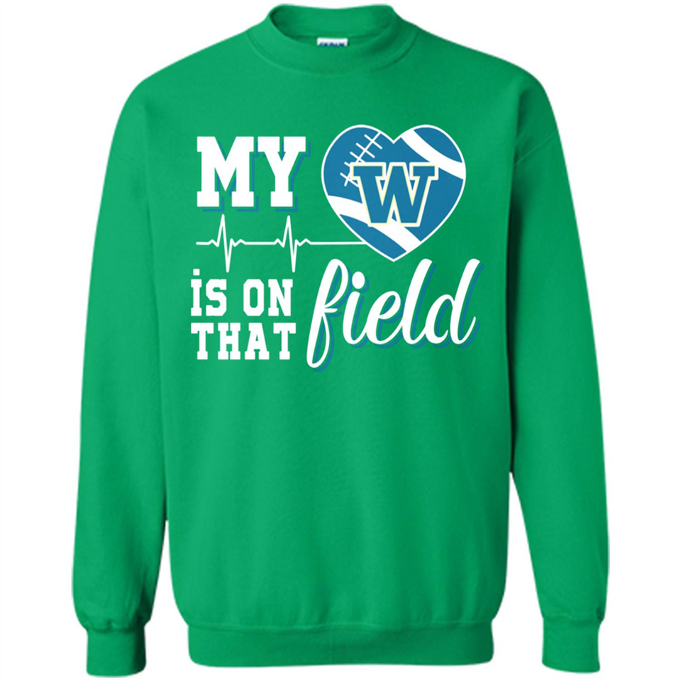 Washington Huskies Football My Heart is on that Field - Sweatshirt