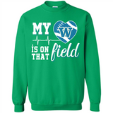 Washington Huskies Football My Heart is on that Field - Sweatshirt