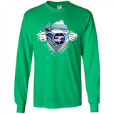 Tennessee Titans And Superman Fans - Long Sleeve T-Shirt